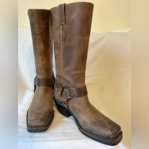 Moto/western, 3/4 calf boots